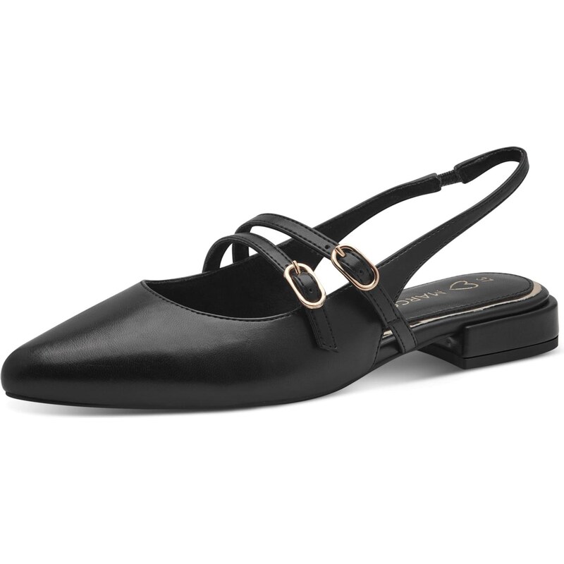 MARCO TOZZI Baleríny s ramienkom čierna 67318317