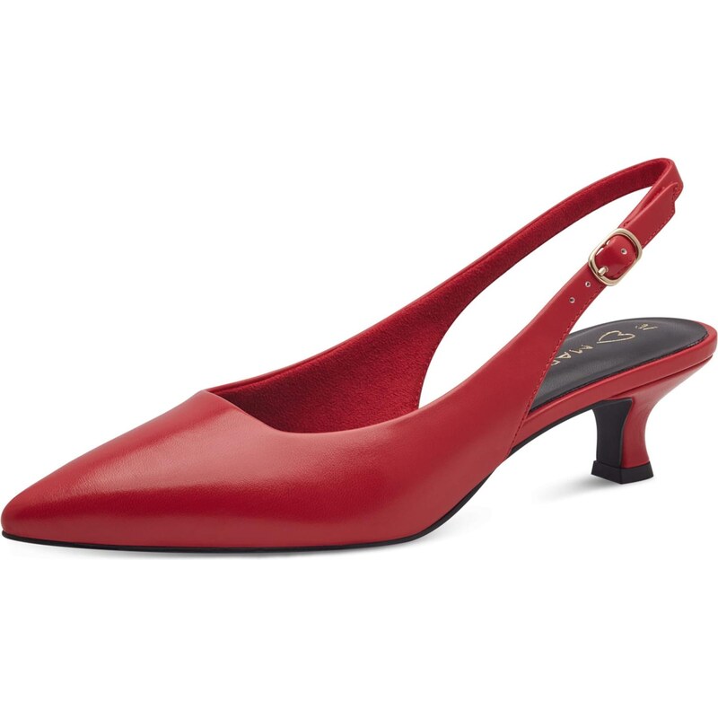MARCO TOZZI Lodičky s otvorenou pätou červená 67318318
