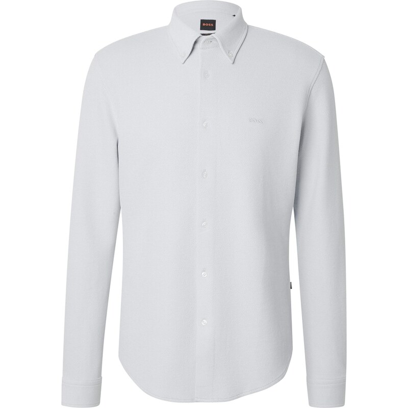 BOSS Košeľa Myjersey_M svetlosivá 67318343
