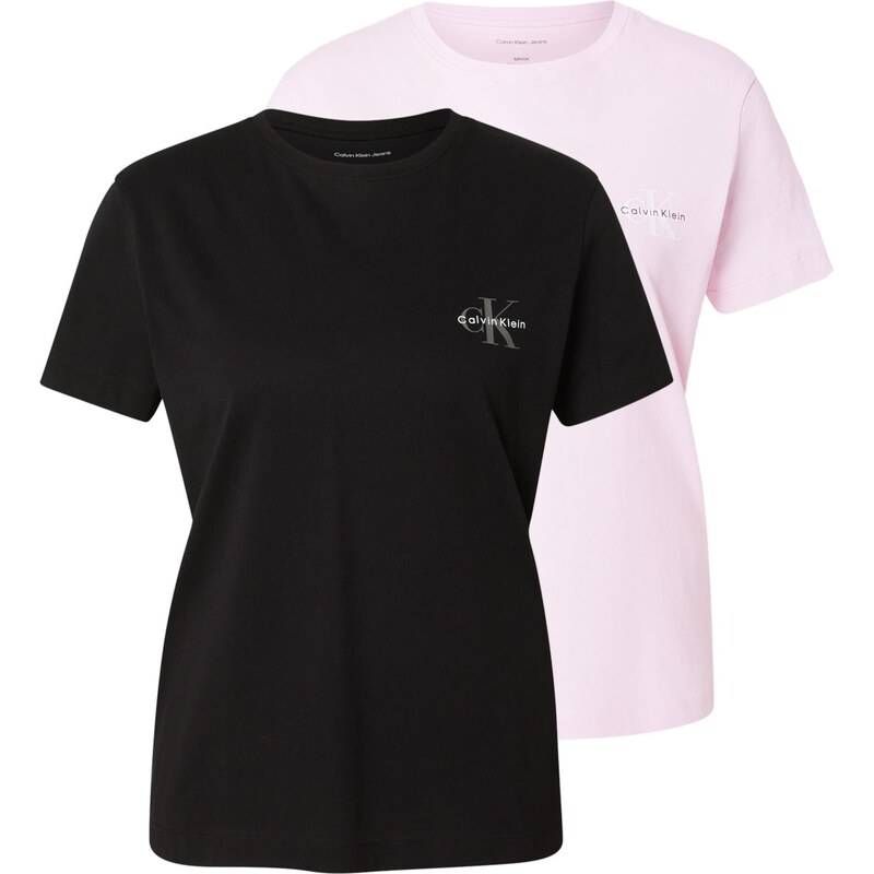 Calvin Klein Jeans Tričko ružová / čierna 67318379