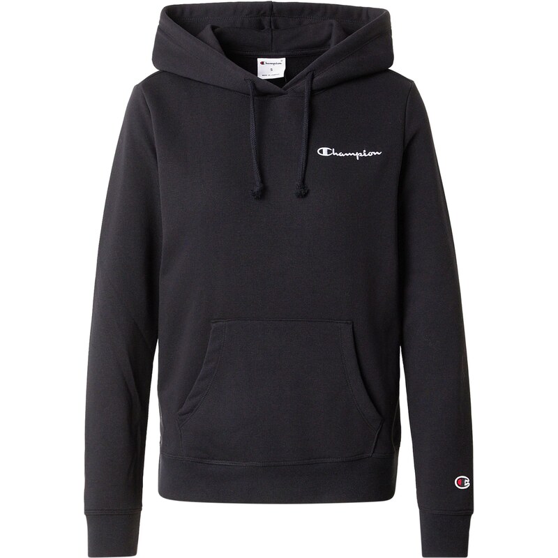 Champion Authentic Athletic Apparel Mikina čierna / biela 67318397