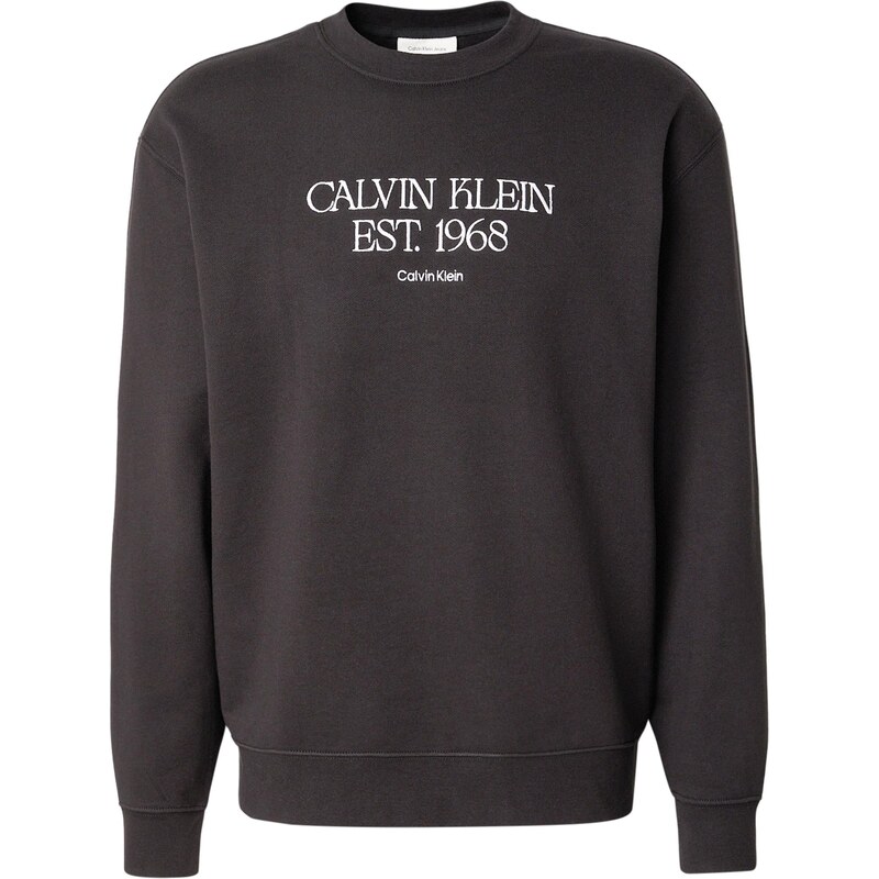 Calvin Klein Jeans Mikina 1968 NYC čierna / biela 67318395