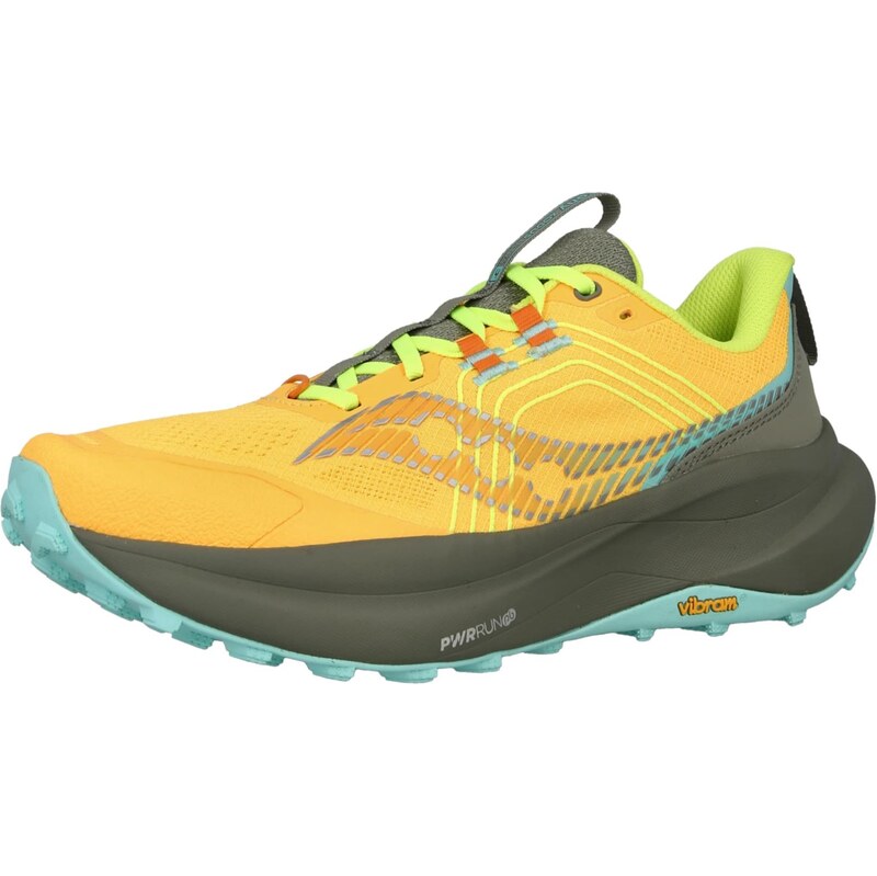 saucony Bežecká obuv XODUS ULTRA 4 sivá / olivová / oranžová 67318526