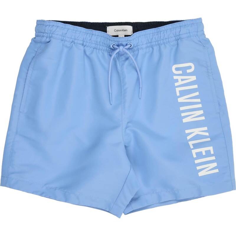 Calvin Klein Swimwear Plavecké šortky Intense Power modrá / biela 67318541