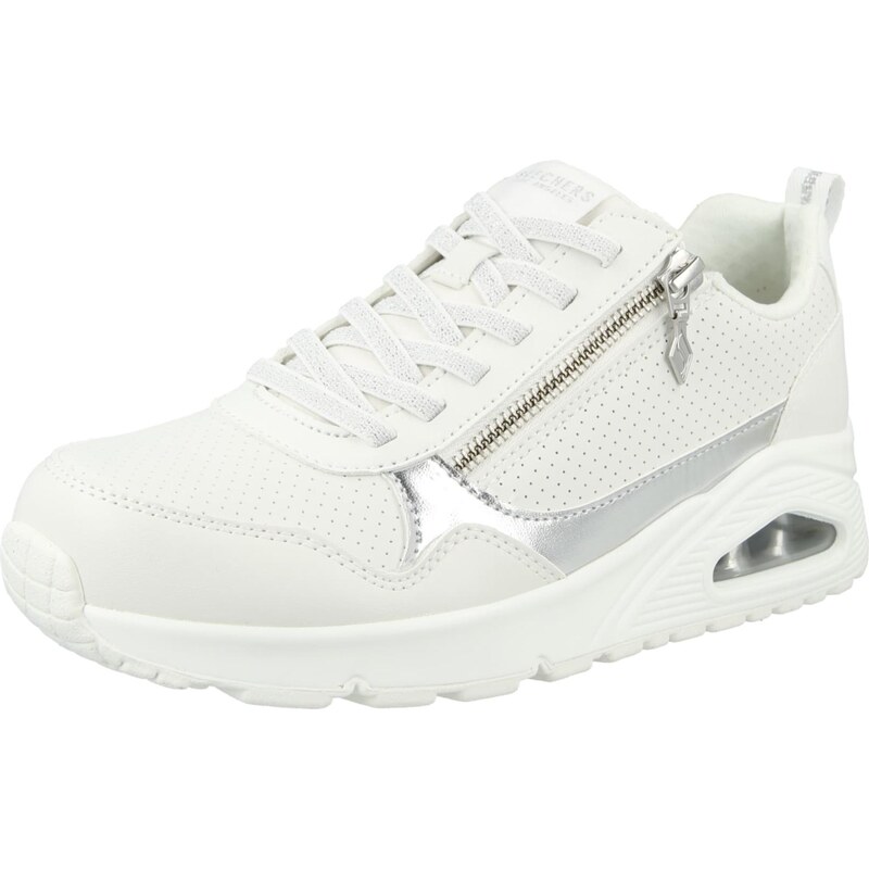 SKECHERS Nízke tenisky UNO strieborná / biela 67318535