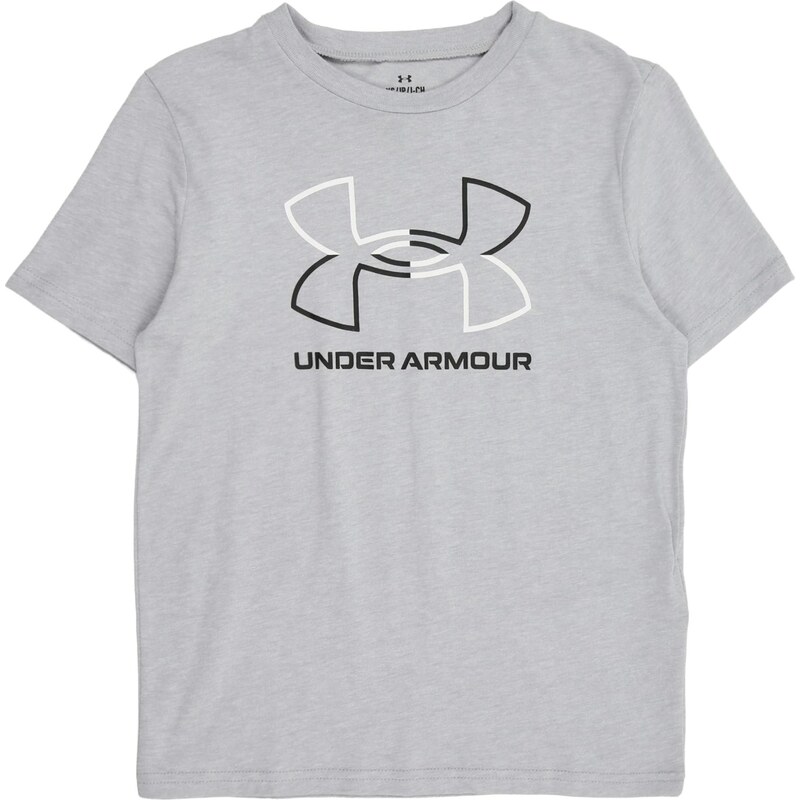 UNDER ARMOUR Funkčné tričko FOUNDATION sivá melírovaná / čierna / 67318570