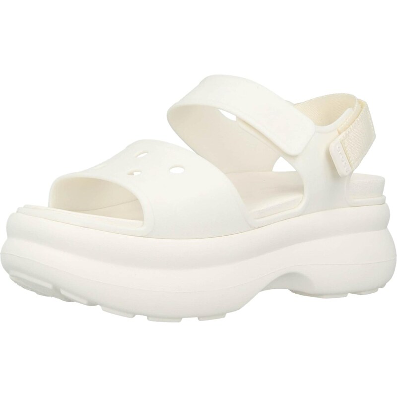 Crocs Remienkové sandále Soho krémová 67318578