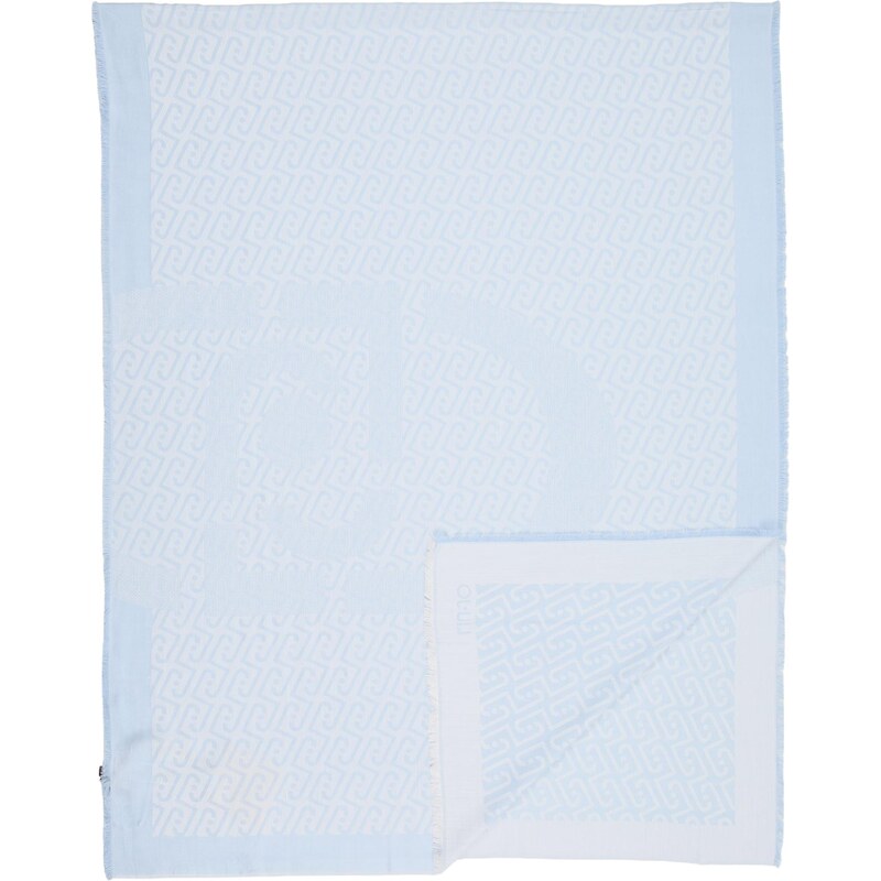 Liu Jo Šál svetlomodrá / biela 67318572