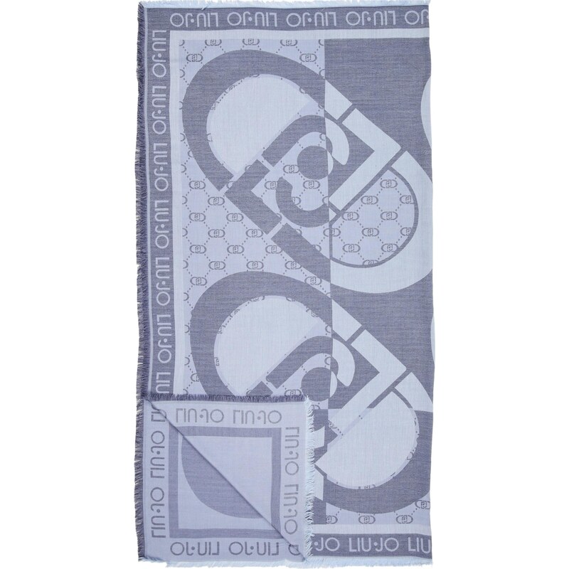 Liu Jo Šál dymovo modrá / tmavomodrá 67318573