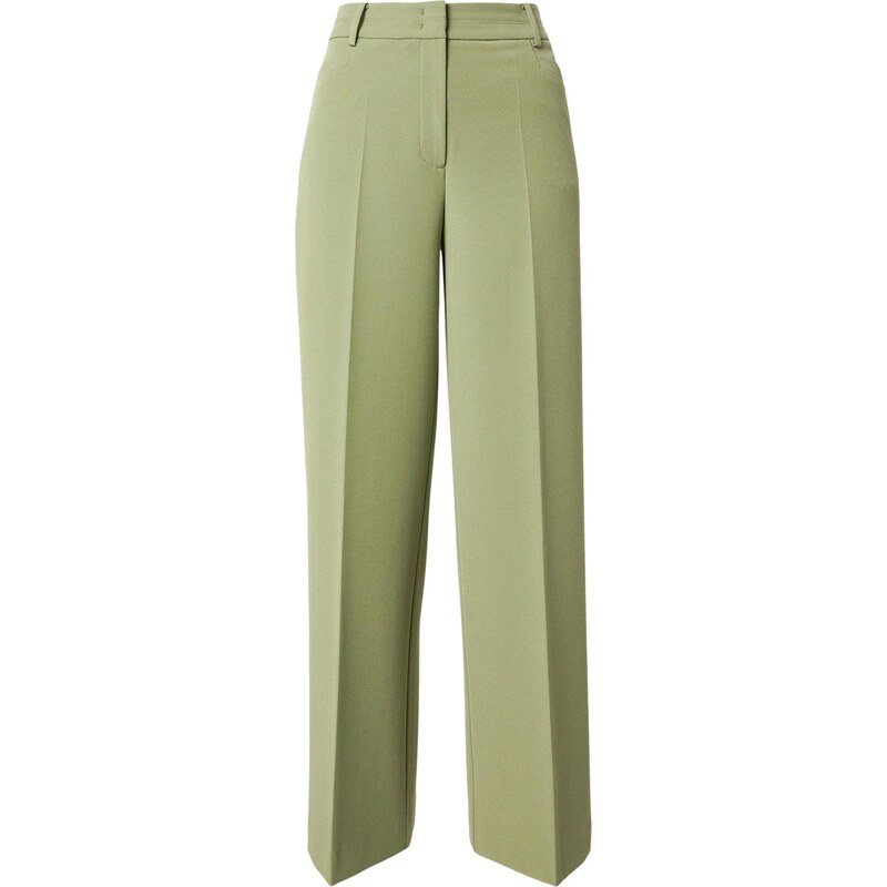 MORE & MORE Nohavice s pukmi svetlozelená 67318627