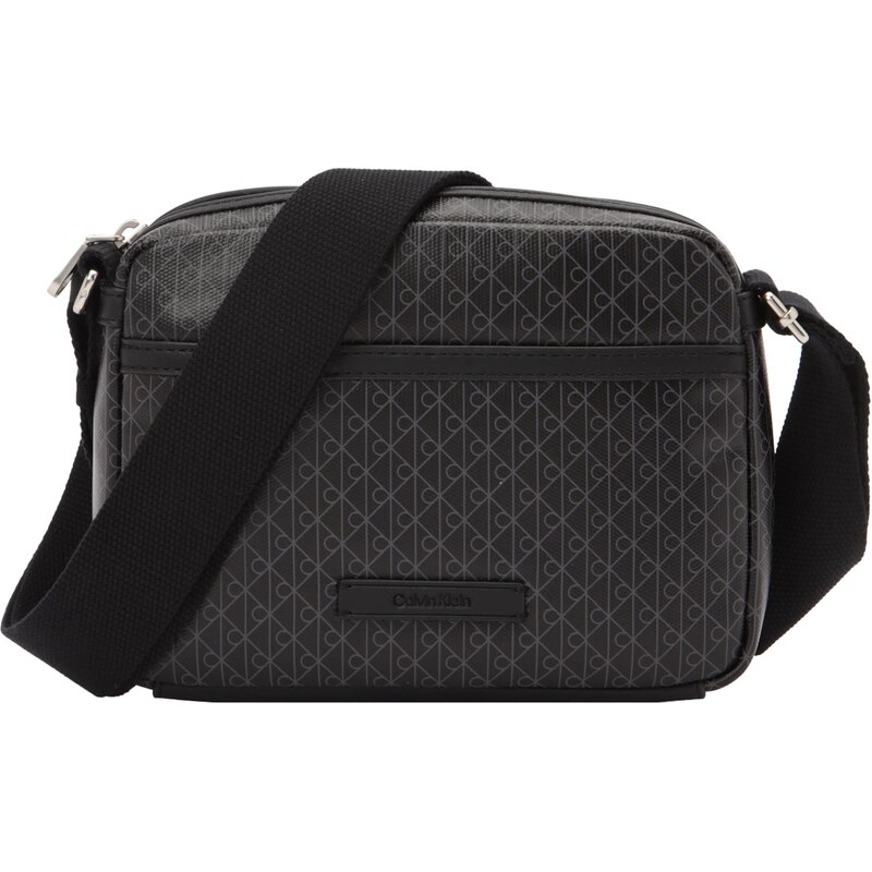 Calvin Klein Taška cez rameno sivá / čierna 67318629