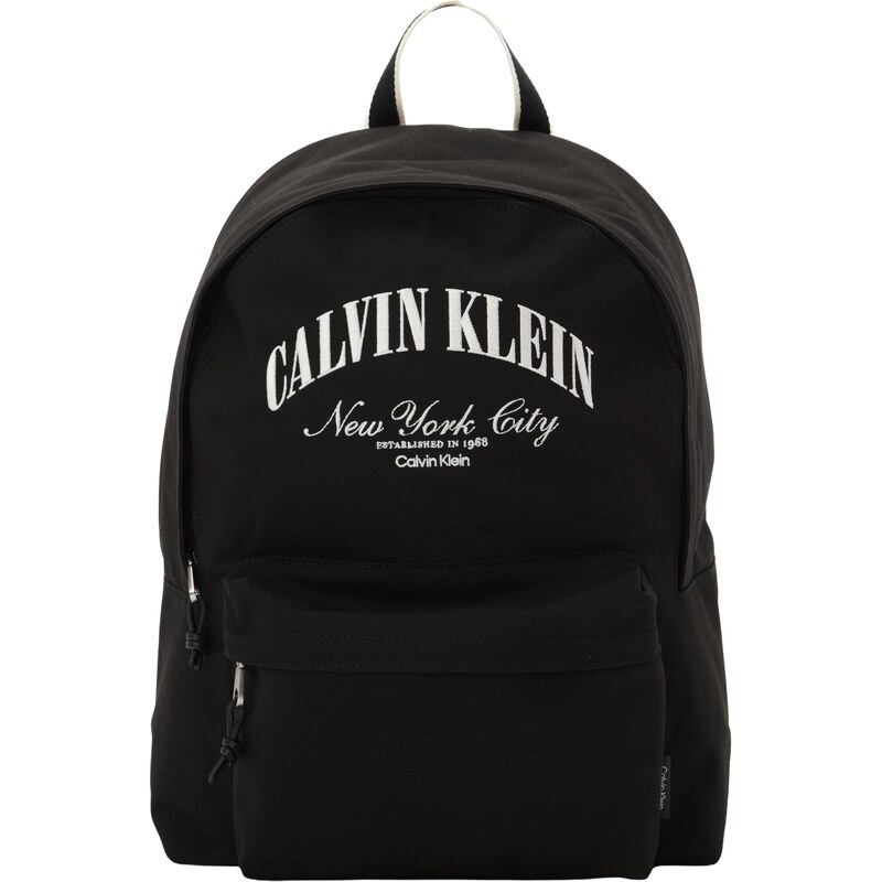 Calvin Klein Batoh čierna / biela 67318639