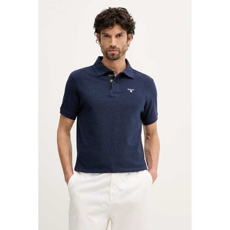 Bavlnené polo tričko Barbour Tartan Pique Polo 64177990