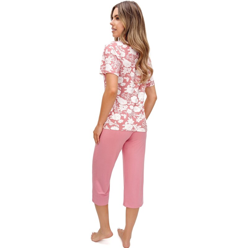 Donna dámské 3/4 pyžamo Tina - viskóza 67318691