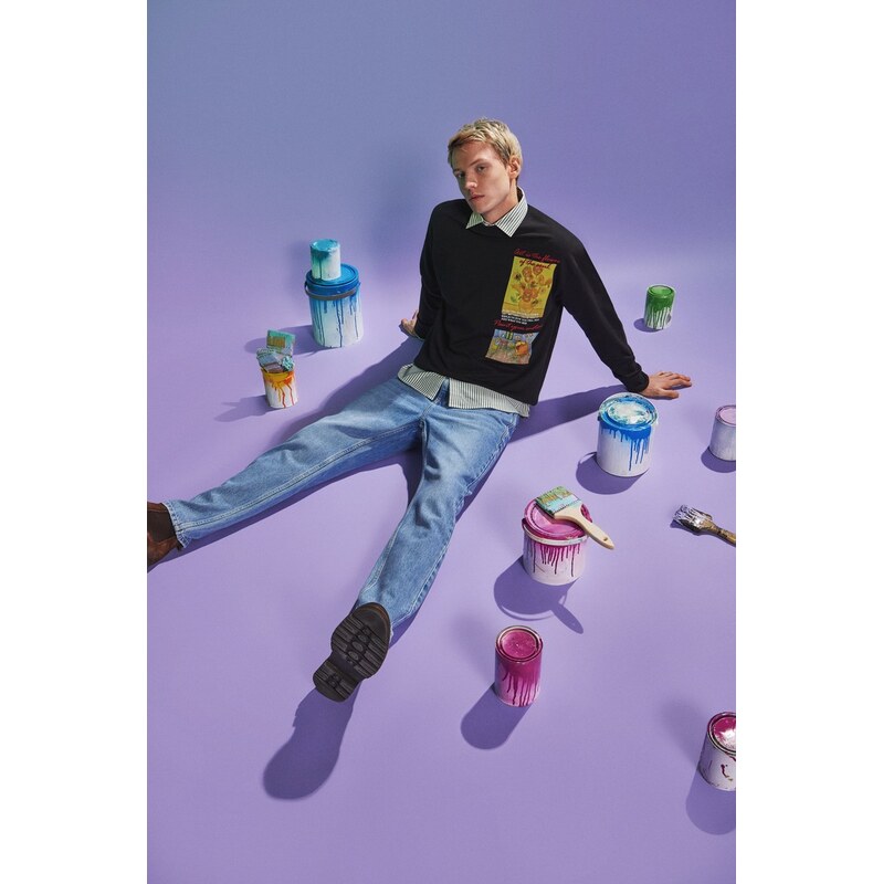 Bavlnené tričko s dlhým rukávom Medicine 67320088