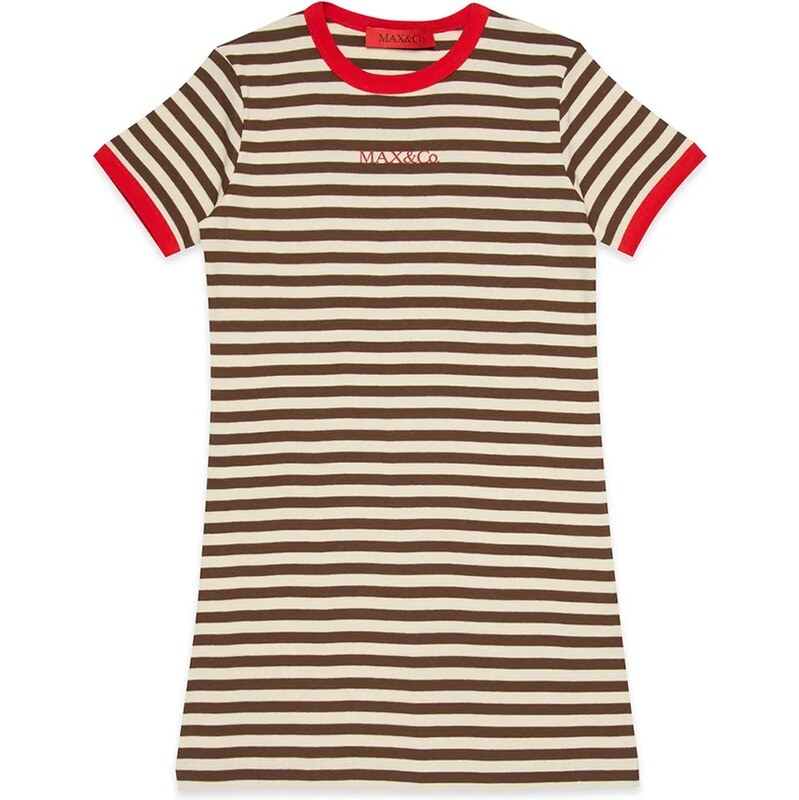 Dievčenské bavlnené šaty MAX&Co. MAXD34F DRESS 67320399