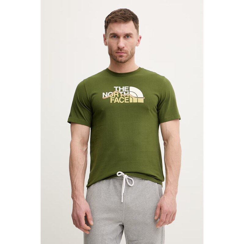 Bavlnené tričko The North Face MOUNTAIN 67320143
