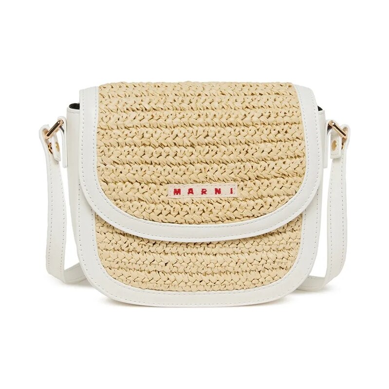 Detská kabelka Marni MW113F RAFFIA EFFECT SMILE BAG BAGS 67320189