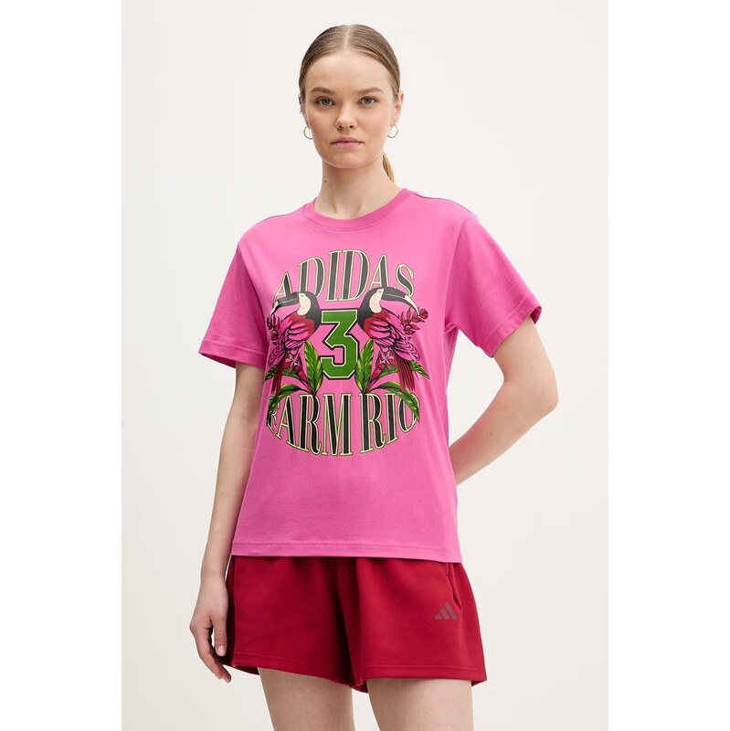 Bavlnené tričko adidas x Farm Rio 67320477