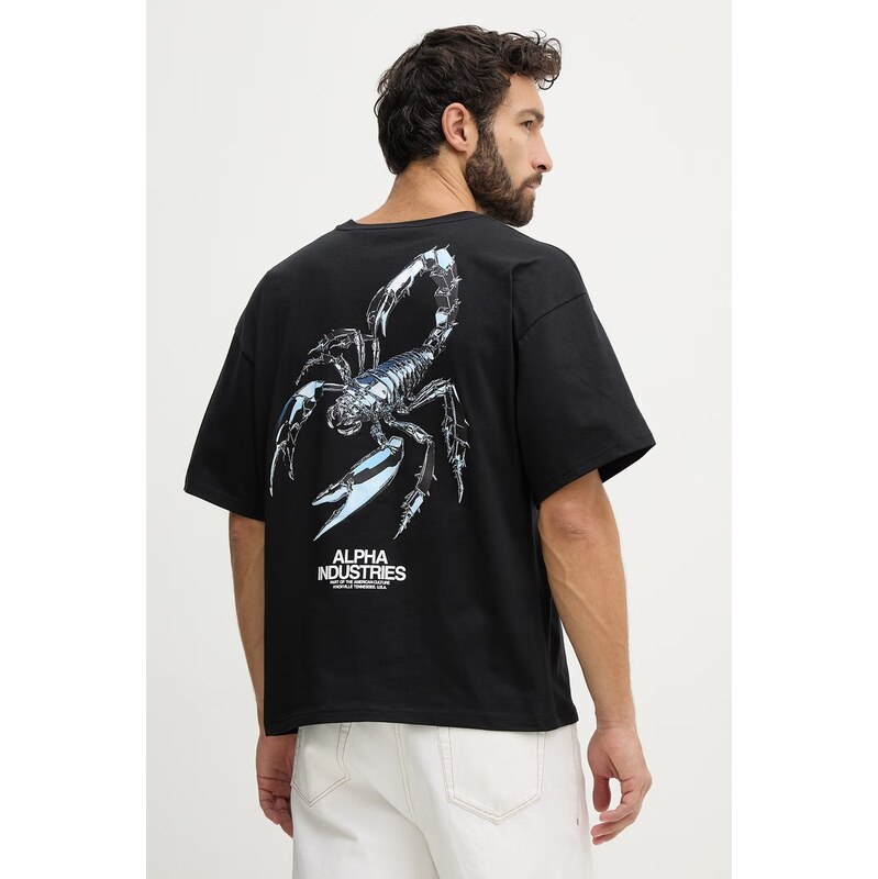 Bavlnené tričko Alpha Industries Scorpion Cyborg 67320492