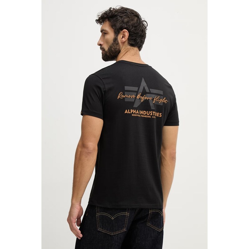 Bavlnené tričko Alpha Industries Tonal Logo Print 67320504