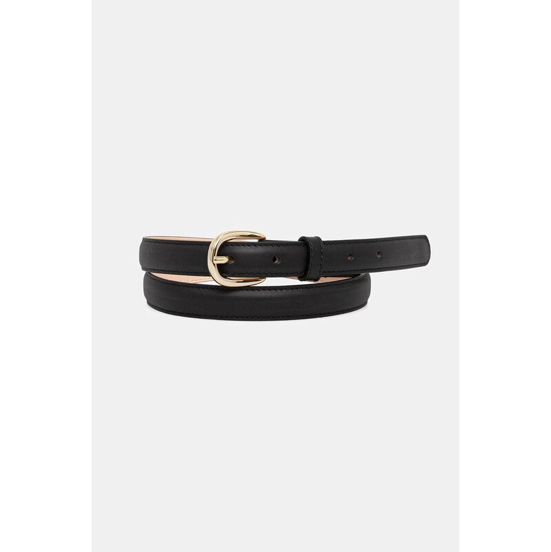 Kožený opasok A.P.C. CEINTURE ROSETTE 67320697