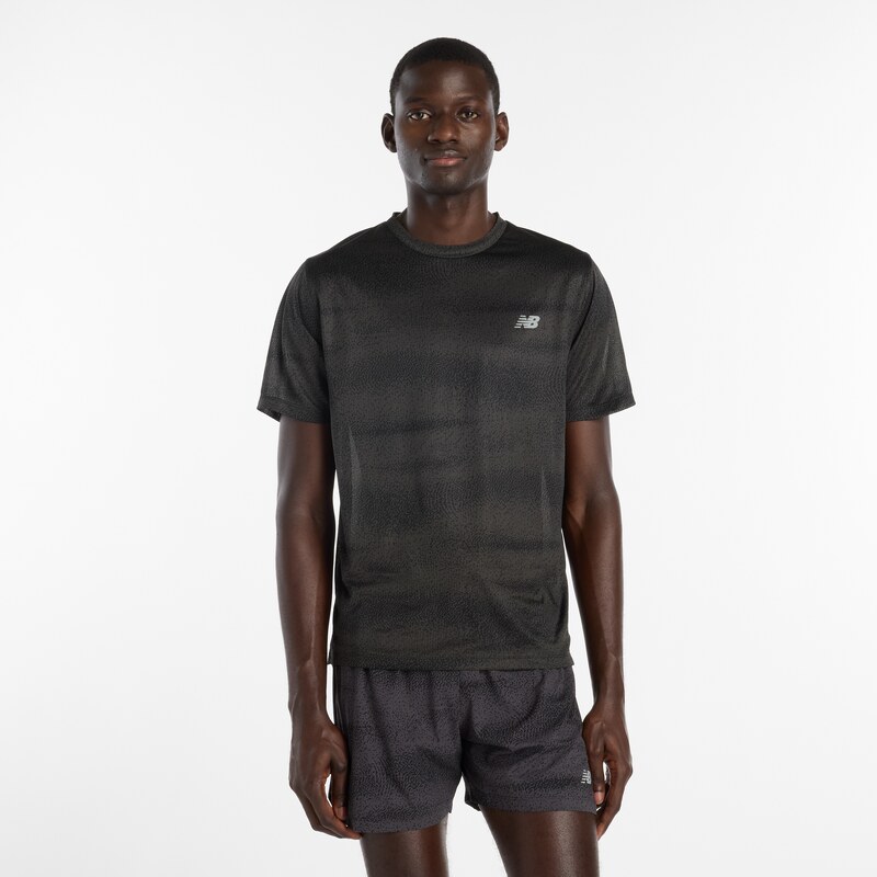 Pánske tričko New Balance MT61G4S7BGR – čierné 67323495