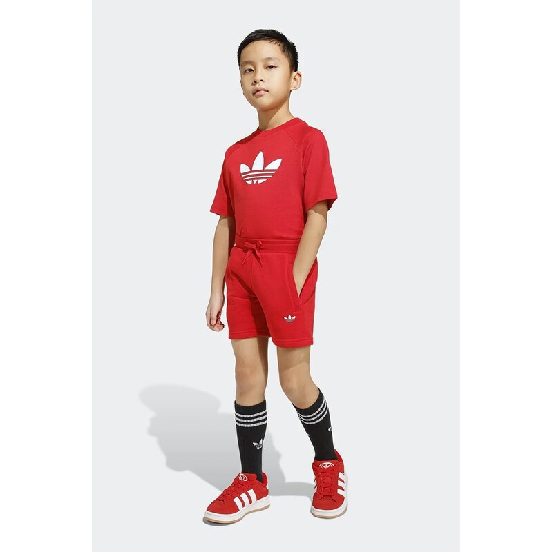 Detská bavlnená súprava adidas Originals 67327180