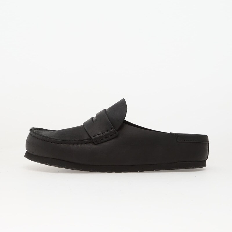 Birkenstock Naples Wrapped Oiled Leather Unisex Black 67554308