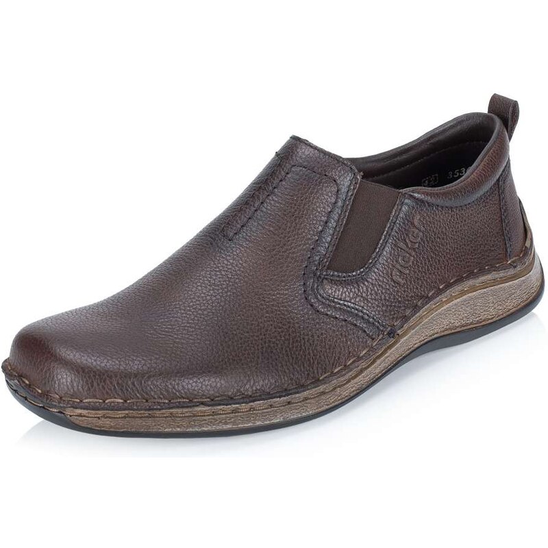 Pánske mokasíny RIEKER 05264-26 hnedá S6 67327173