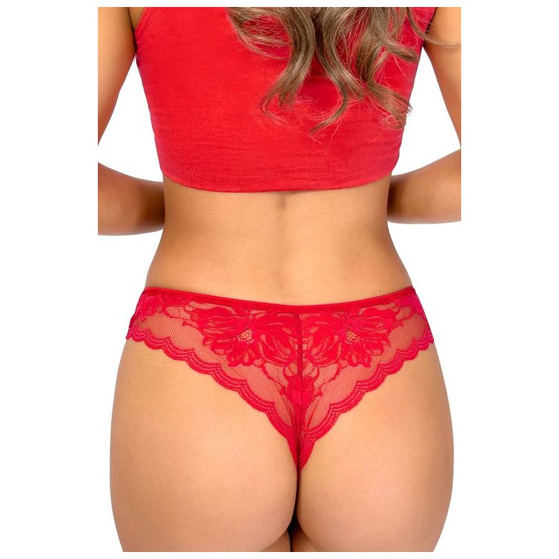 Donna Nohavičky brazilky 118 červené 67546970