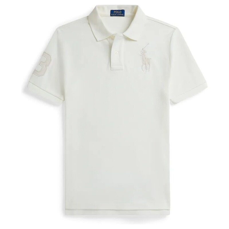 Detská bavlnená polokošeľa Polo Ralph Lauren 67340229