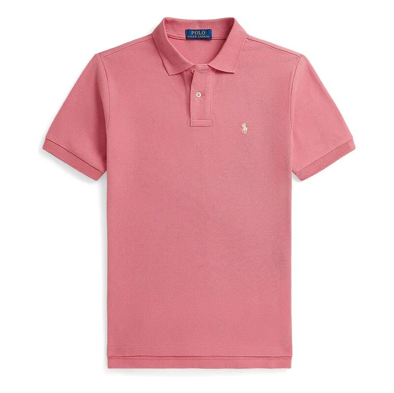 Detská bavlnená polokošeľa Polo Ralph Lauren 67340227