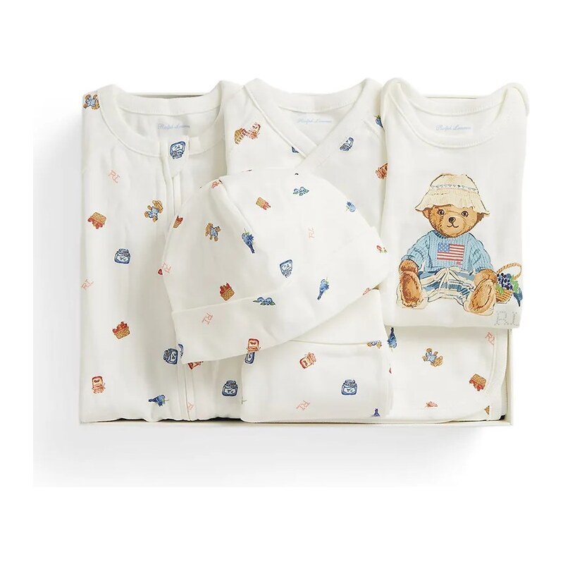 Detská bavlnená súprava Polo Ralph Lauren 67340297