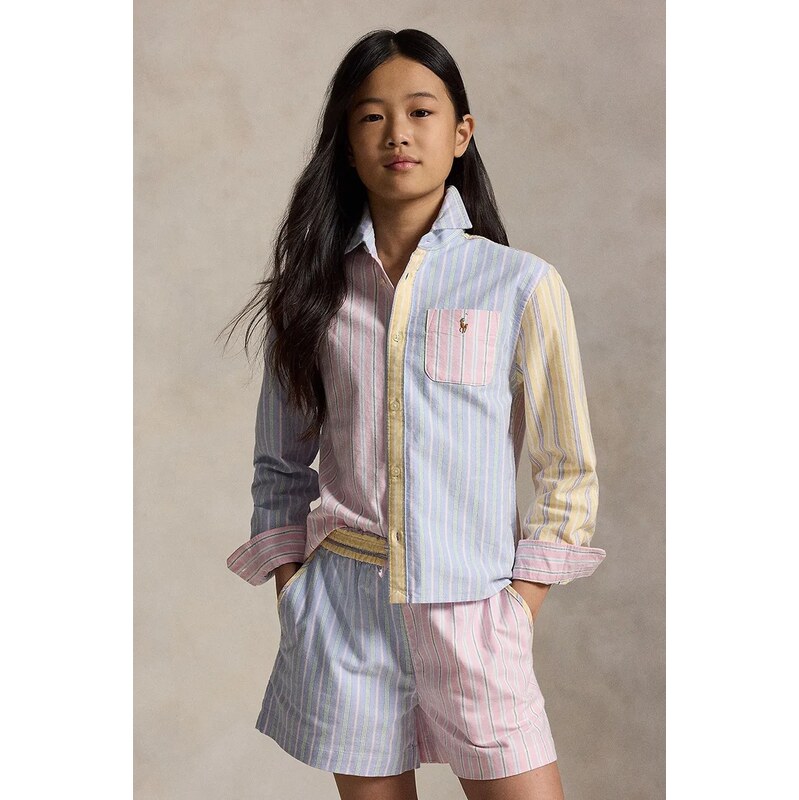 Detská bavlnená košeľa Polo Ralph Lauren 67340298