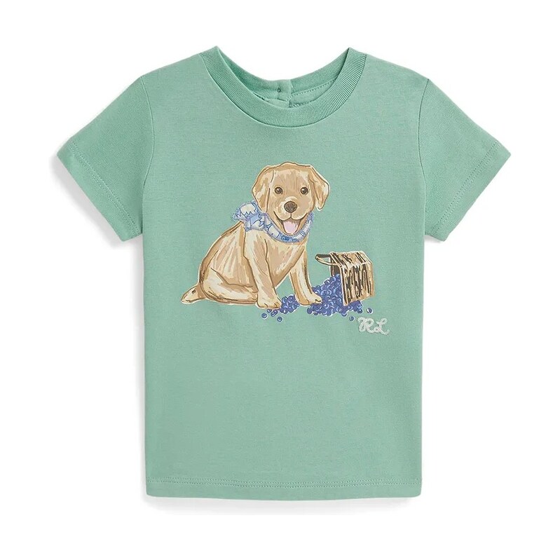 Detské bavlnené tričko Polo Ralph Lauren 67340167