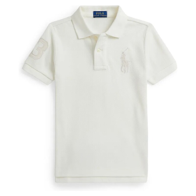 Detská bavlnená polokošeľa Polo Ralph Lauren 67340325