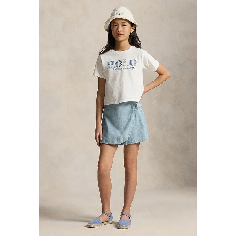 Detské rifľové krátke nohavice Polo Ralph Lauren 67340093
