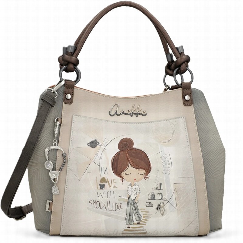 Kabelka Anekke Sophia 42801-146 sivá 68127691