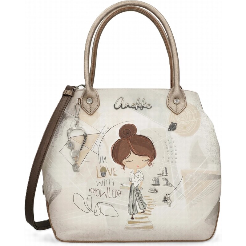 Kabelka Anekke Sophia 42801-420 sivá 68127692