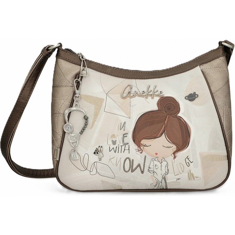 Kabelka Anekke Sophia 42803-002 sivá 68127695