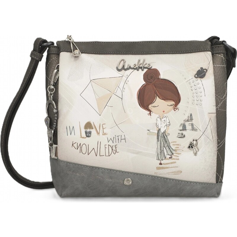 Kabelka Anekke Sophia 42803-039 sivá 68127696