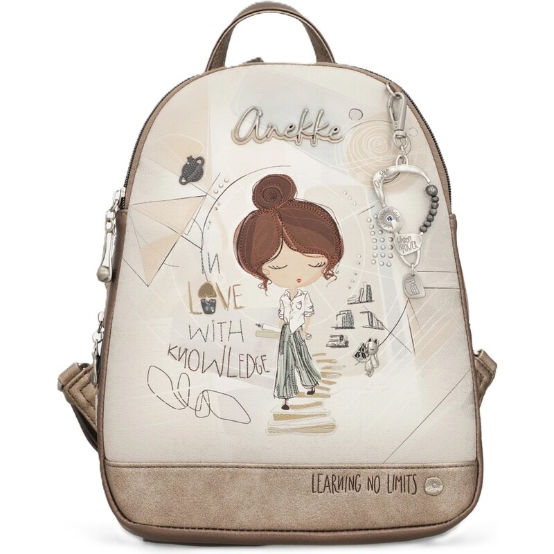 Batoh Anekke Sophia 42805-044 sivá 68127699