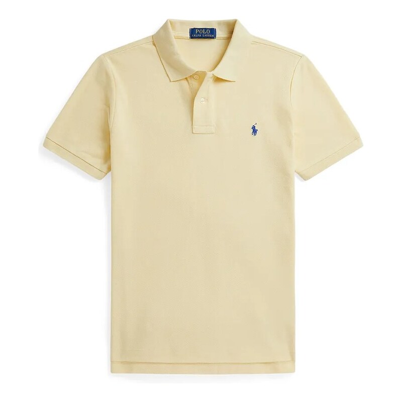 Detská bavlnená polokošeľa Polo Ralph Lauren 67340249