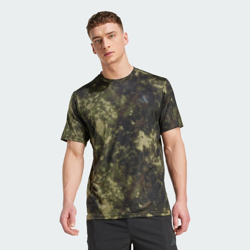 Adidas Train Essentials Seasonal All Over Print T-Shirt 67680693
