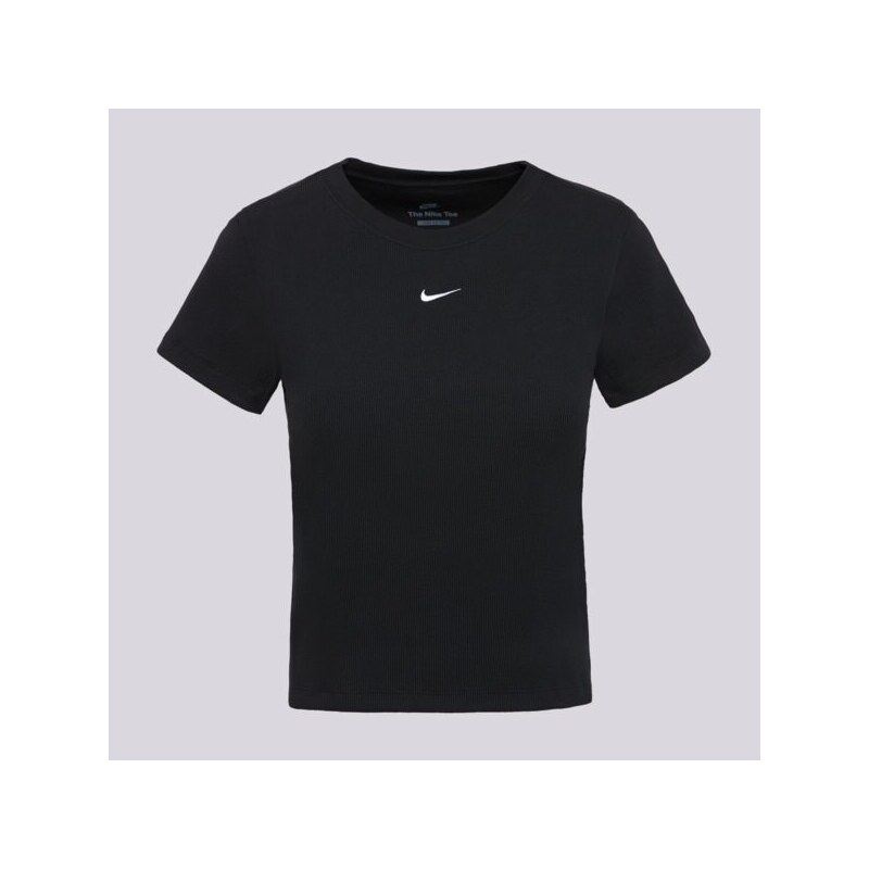 Nike Tričko Rib Tght Ss Tee W Nsw ženy Oblečenie Tričká HV4994-010 67329125