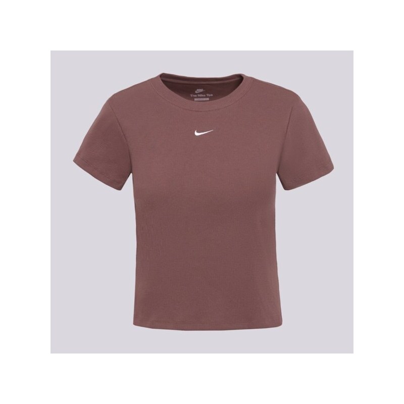 Nike Tričko Rib Tght Ss Tee W Nsw ženy Oblečenie Tričká HV4994-502 67329123