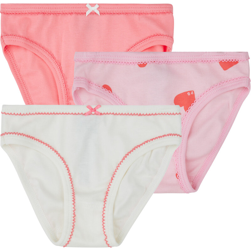 Petit Bateau Klasické nohavičky 3 CULOTTES Petit Bateau 67329702