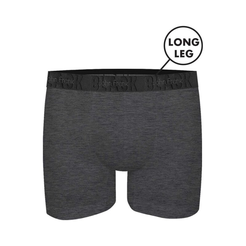 Pánske boxerky John Frank JFBBLKLONG01 67671284