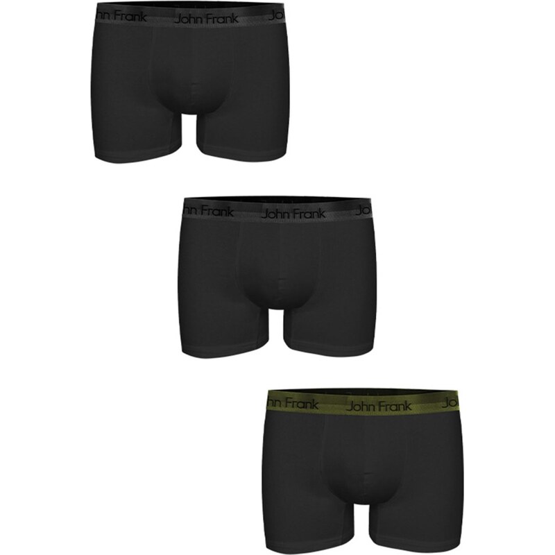 Pánske boxerky John Frank JF3BPB03 3PACK 67671288